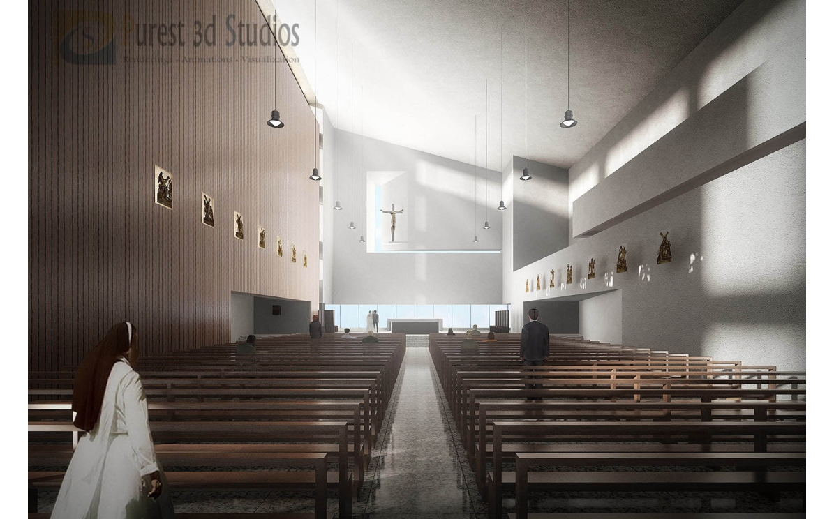 Museum /Church rendering/Conference room