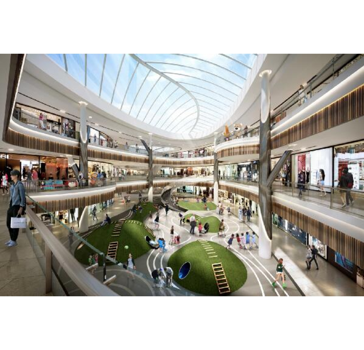 interior shopping mall renderings