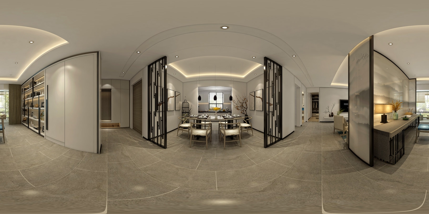 Architectural 360° Panorama rendering