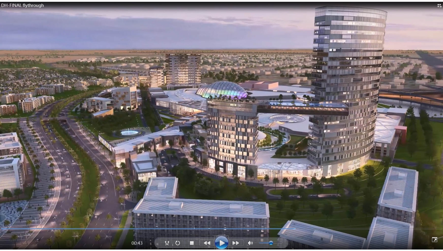 3d Commercial Architectural animation flythrough