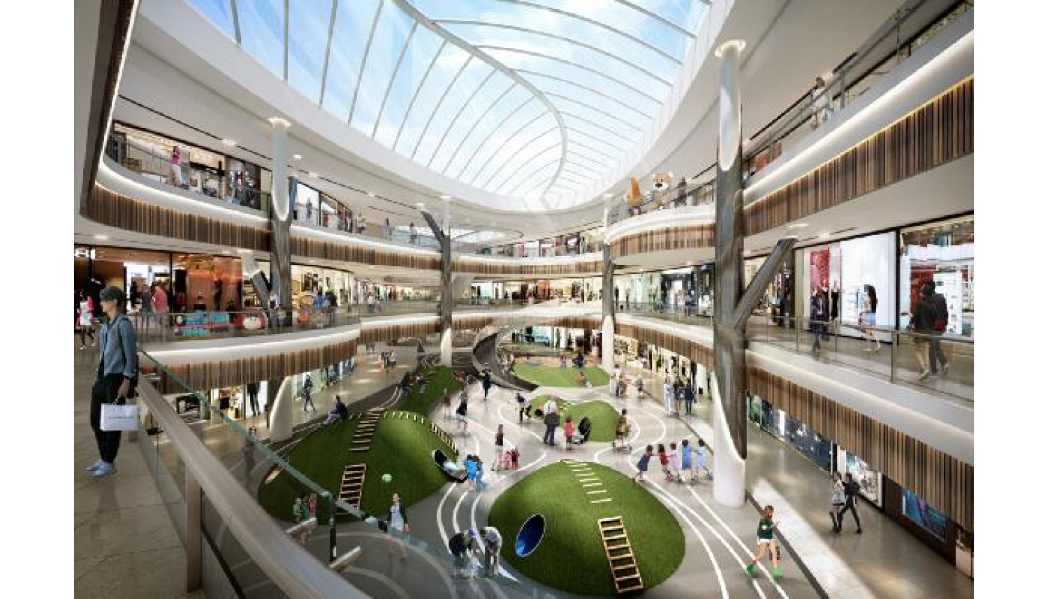 interior shopping mall renderings