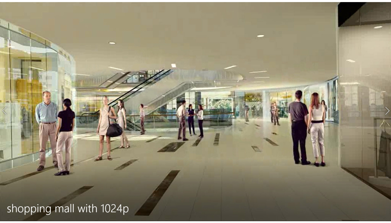 Shopping Mall Interior Flythrough Animation