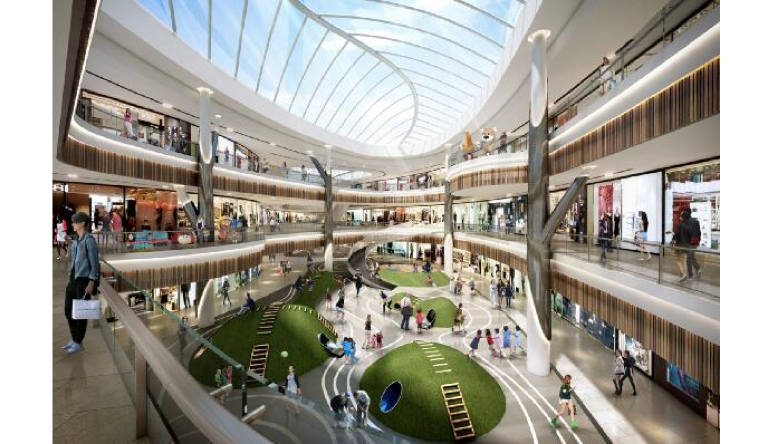 interior shopping mall renderings