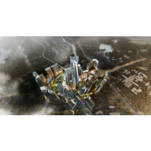 Urban plan rendering