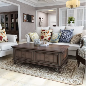 tea table and chairs -- 3d product animation