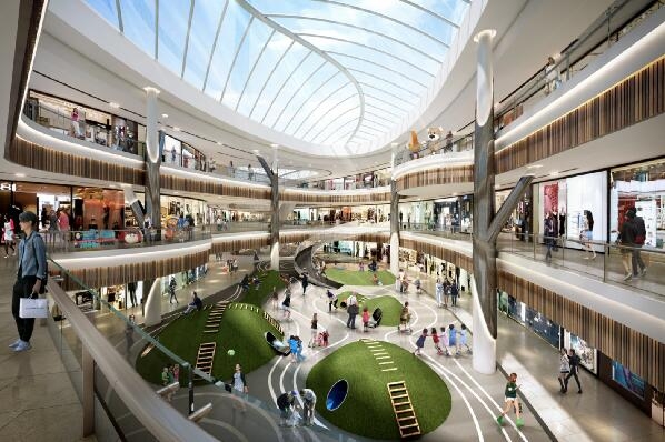 interior shopping mall renderings