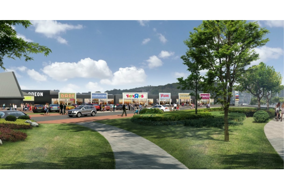 commercial street rendering